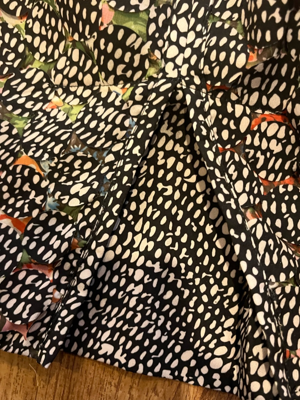 Anthropologie Lace Study Dress Byron Lars Sz 4 Multicolor - Picture 9 of 15